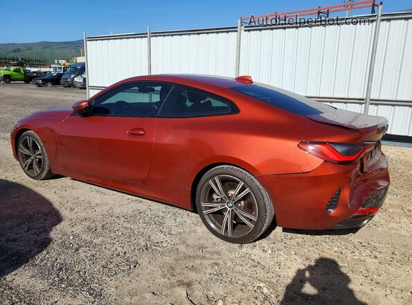 WBA53AP05MCF96705 2021 BMW 4 SERIES Orange Tył lewy
