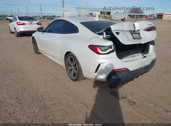 WBA53AP05NCH80317 2022 BMW 4 SERIES White Rear left