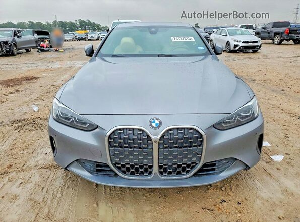 WBA53AP05RCN07395 2024 BMW 4 SERIES Gray Front view