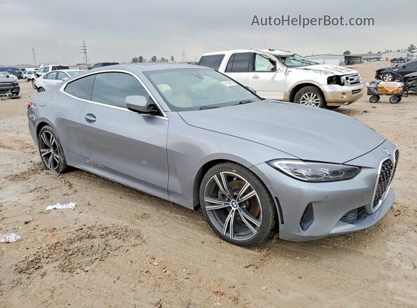 WBA53AP05RCN07395 2024 BMW 4 SERIES Gray Front right