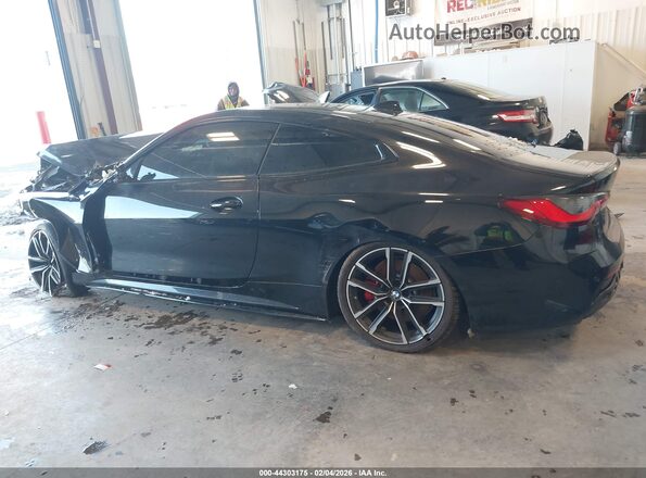 WBA53AP06MCF47884 2021 BMW 4 SERIES Black Vista interior de 360 grados