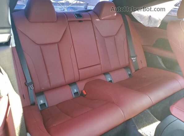 WBA53AP08RCR55842 2024 BMW 4 SERIES Black Widok tylnych siedzeń