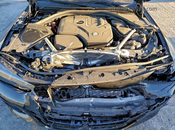 WBA53AP08RCR55842 2024 BMW 4 SERIES Black Widok wnętrza z tyłu