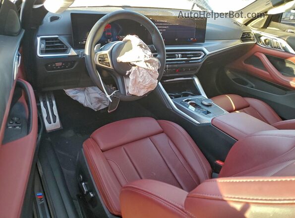 WBA53AP08RCR55842 2024 BMW 4 SERIES Black Widok deski rozdzielczej