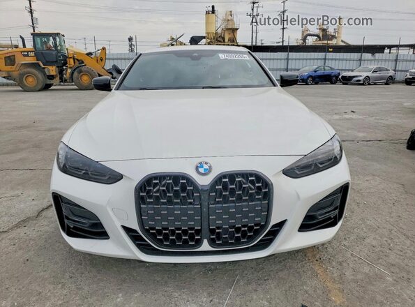 WBA53AP0XPCL80785 2023 BMW 4 SERIES White წინა ხედი