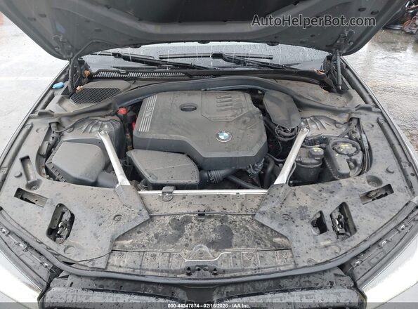 WBA53BH00MCF35086 2021 BMW 5 SERIES Gray Вид ззаду