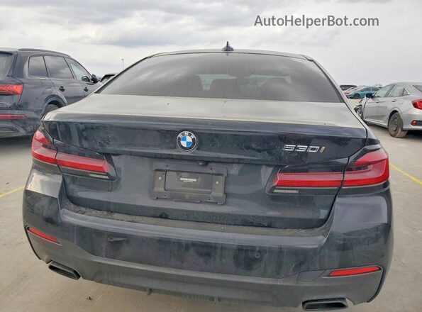 WBA53BH03NWX74404 2022 BMW 5 SERIES Black Vista trasera