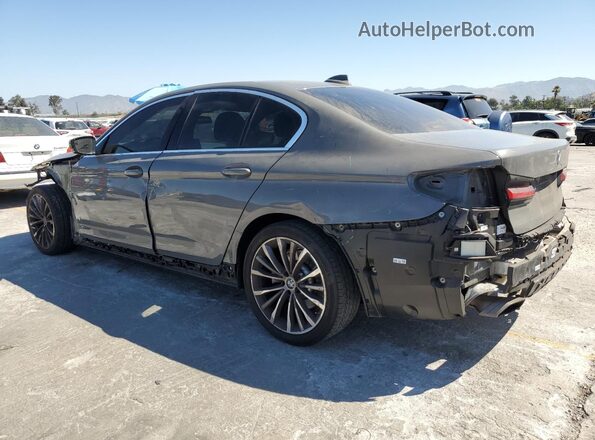 WBA53BH05NCL04330 2022 BMW 5 SERIES Серый Задняя левая четверть