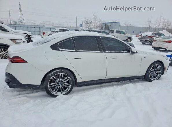 WBA53FJ0XRCP13012 2024 BMW 5 SERIES White Задня права чверть