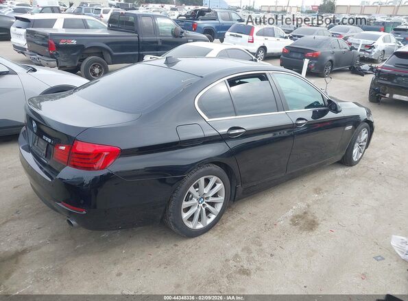 WBA5B1C53GG553351 2016 BMW 5 SERIES Черный Задняя правая четверть