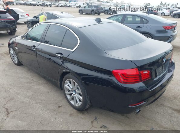 WBA5B1C53GG553351 2016 BMW 5 SERIES Черный Задняя левая четверть