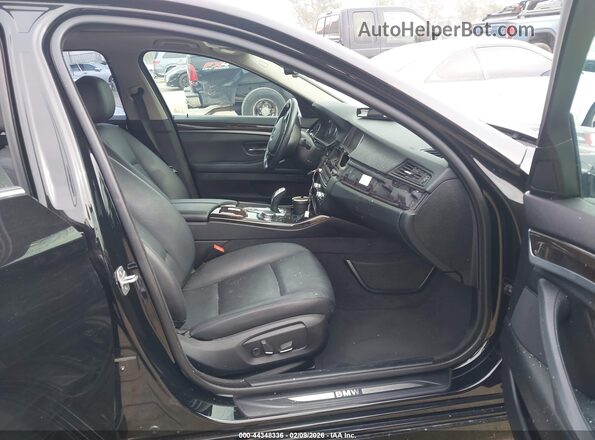 WBA5B1C53GG553351 2016 BMW 5 SERIES Черный Вид салона спереди