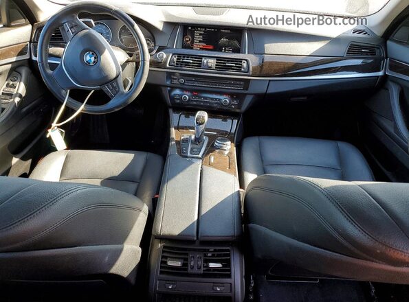 WBA5B3C50GG258655 2016 BMW 5 SERIES Black Vista del salpicadero
