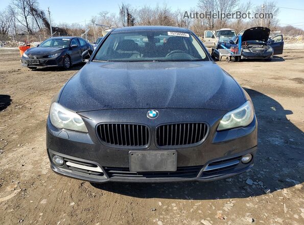 WBA5B3C50GG258655 2016 BMW 5 SERIES Black Vista frontal