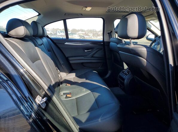 WBA5B3C50GG258655 2016 BMW 5 SERIES Black Vista de los asientos traseros