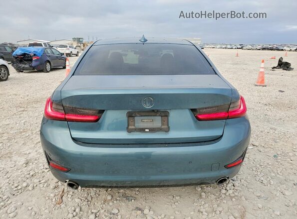 WBA5R1C02LFJ20393 2020 BMW 3 SERIES Teal უკანა ხედი