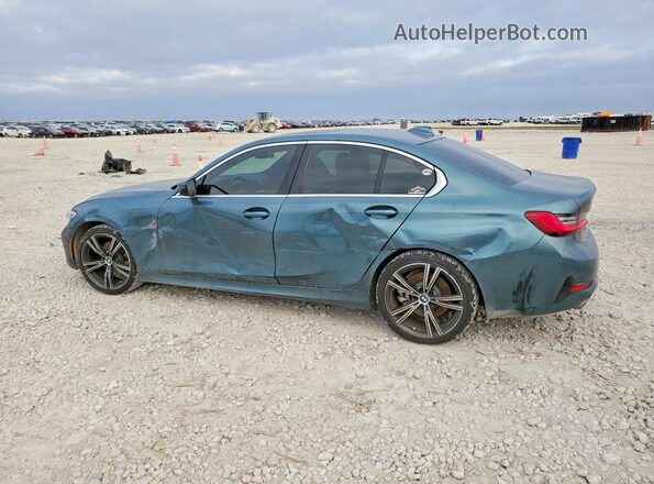 WBA5R1C02LFJ20393 2020 BMW 3 SERIES Teal უკანა მარცხენა