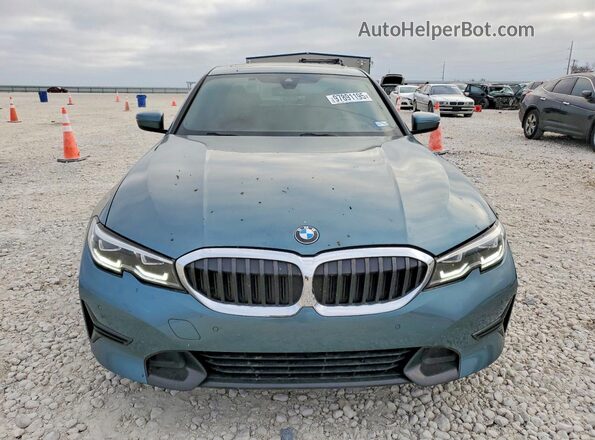 WBA5R1C02LFJ20393 2020 BMW 3 SERIES Teal წინა ხედი