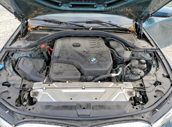 WBA5R1C02LFJ20393 2020 BMW 3 SERIES Teal უკანა სალონის ხედი
