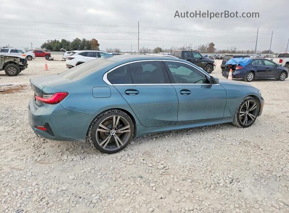 WBA5R1C02LFJ20393 2020 BMW 3 SERIES Teal უკანა მარჯვენა