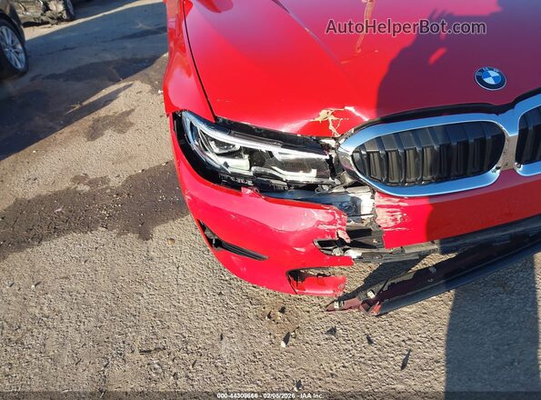 WBA5R1C05LFH46295 2020 BMW 3 SERIES Red Vista frontal
