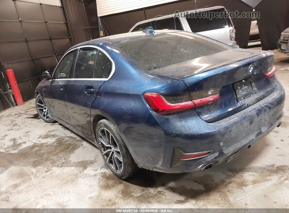 WBA5R1C08LFH33492 2020 BMW 3 SERIES Blue Задня ліва чверть
