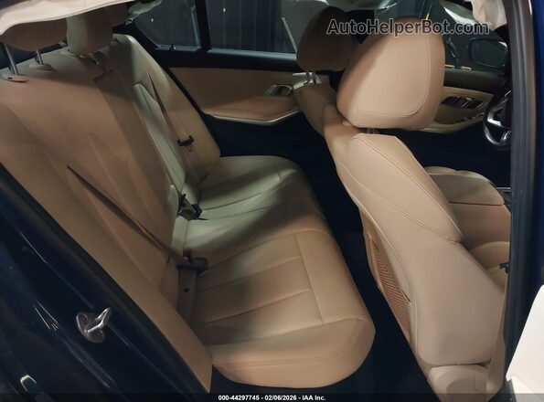 WBA5R1C08LFH33492 2020 BMW 3 SERIES Blue Вид наклейки з VIN-кодом
