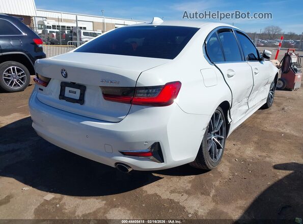 WBA5R1C56KFH18080 2019 BMW 3 SERIES White Задня права чверть