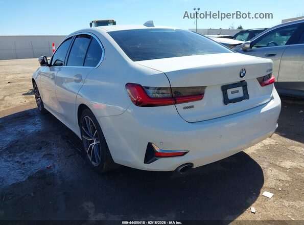 WBA5R1C56KFH18080 2019 BMW 3 SERIES White Задня ліва чверть