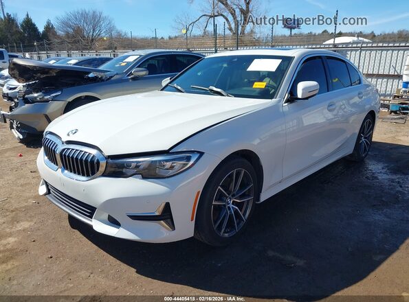 WBA5R1C56KFH18080 2019 BMW 3 SERIES White Передня ліва чверть
