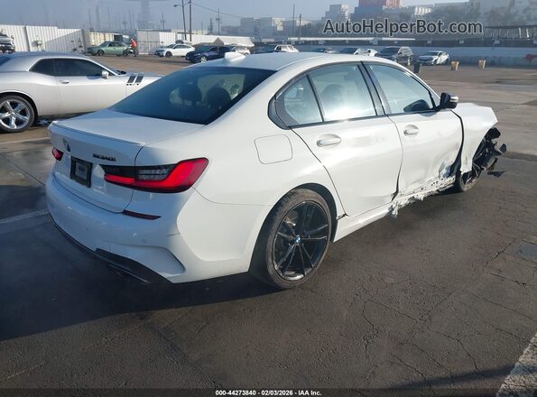 WBA5U7C03LA232313 2020 BMW 3 SERIES White Rear right