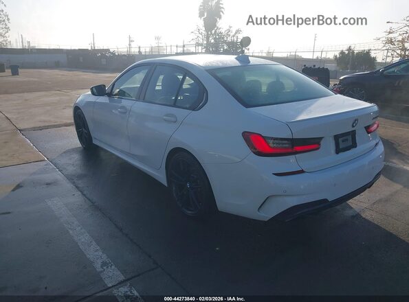 WBA5U7C03LA232313 2020 BMW 3 SERIES White Rear left