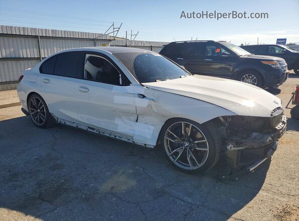 WBA5U7C09LFH15309 2020 BMW M3 White Przód prawy