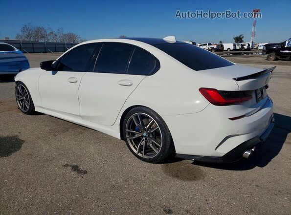 WBA5U7C09LFH15309 2020 BMW M3 White Tył lewy