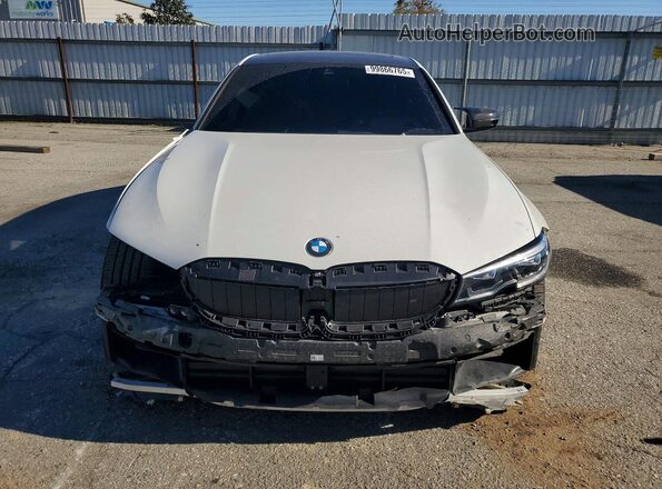 WBA5U7C09LFH15309 2020 BMW M3 White Widok z przodu