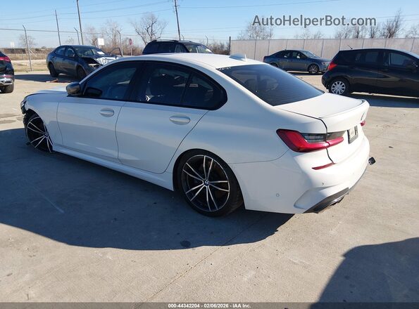 WBA5U7C09LFH23183 2020 BMW 3 SERIES White Հետևի ձախ