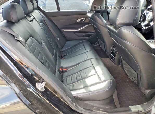 WBA5U7C0XLFJ36388 2020 BMW M3 Black Вид задніх сидінь