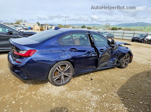 WBA5U9C01LFJ79769 2020 BMW M3 Blue Trasero derecho
