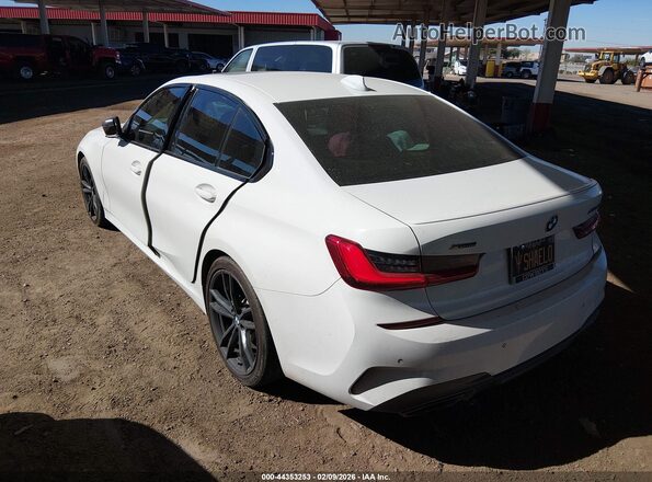 WBA5U9C02LA379301 2020 BMW 3 SERIES White Հետևի ձախ