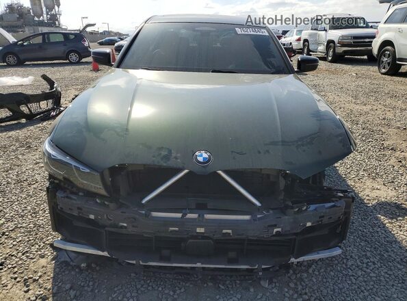 WBA5U9C03NFM51497 2022 BMW M3 Teal Դիմացի տեսք