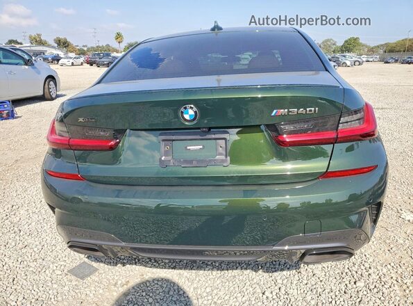 WBA5U9C03NFM51497 2022 BMW M3 Teal Հետևի տեսք