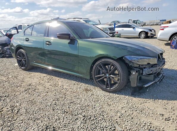 WBA5U9C03NFM51497 2022 BMW M3 Teal Առջևի աջ