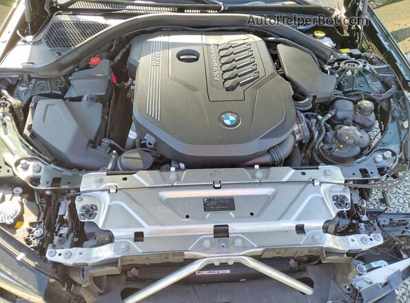 WBA5U9C03NFM51497 2022 BMW M3 Teal Սալոնի հետևի տեսք