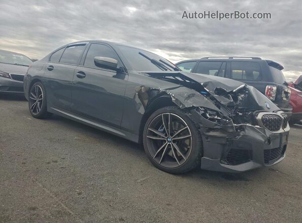 WBA5U9C09MFK14964 2021 BMW M3 Gray Առջևի աջ