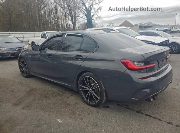 WBA5U9C09MFK14964 2021 BMW M3 Gray Հետևի ձախ