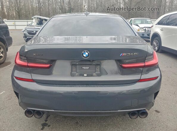 WBA5U9C09MFK14964 2021 BMW M3 Gray Հետևի տեսք