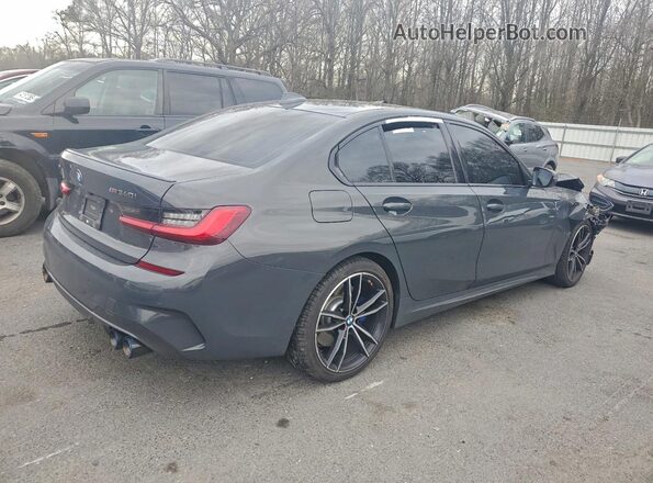 WBA5U9C09MFK14964 2021 BMW M3 Gray Հետևի աջ