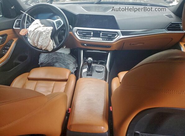 WBA5U9C09MFK14964 2021 BMW M3 Gray Առջևի վահանակի տեսք