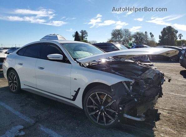 WBA63AV01NFM19105 2022 BMW 4 SERIES White Przód prawy