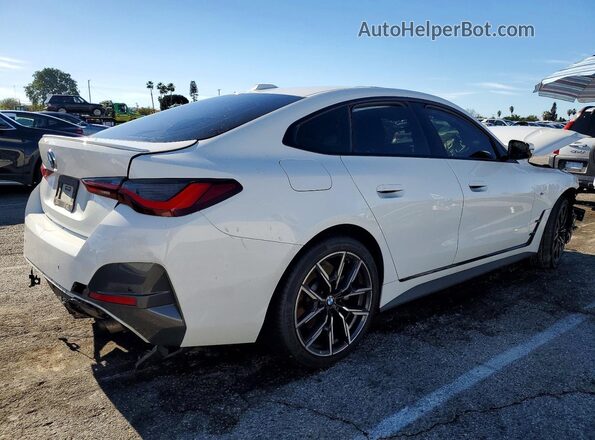WBA63AV01NFM19105 2022 BMW 4 SERIES White Tył prawy